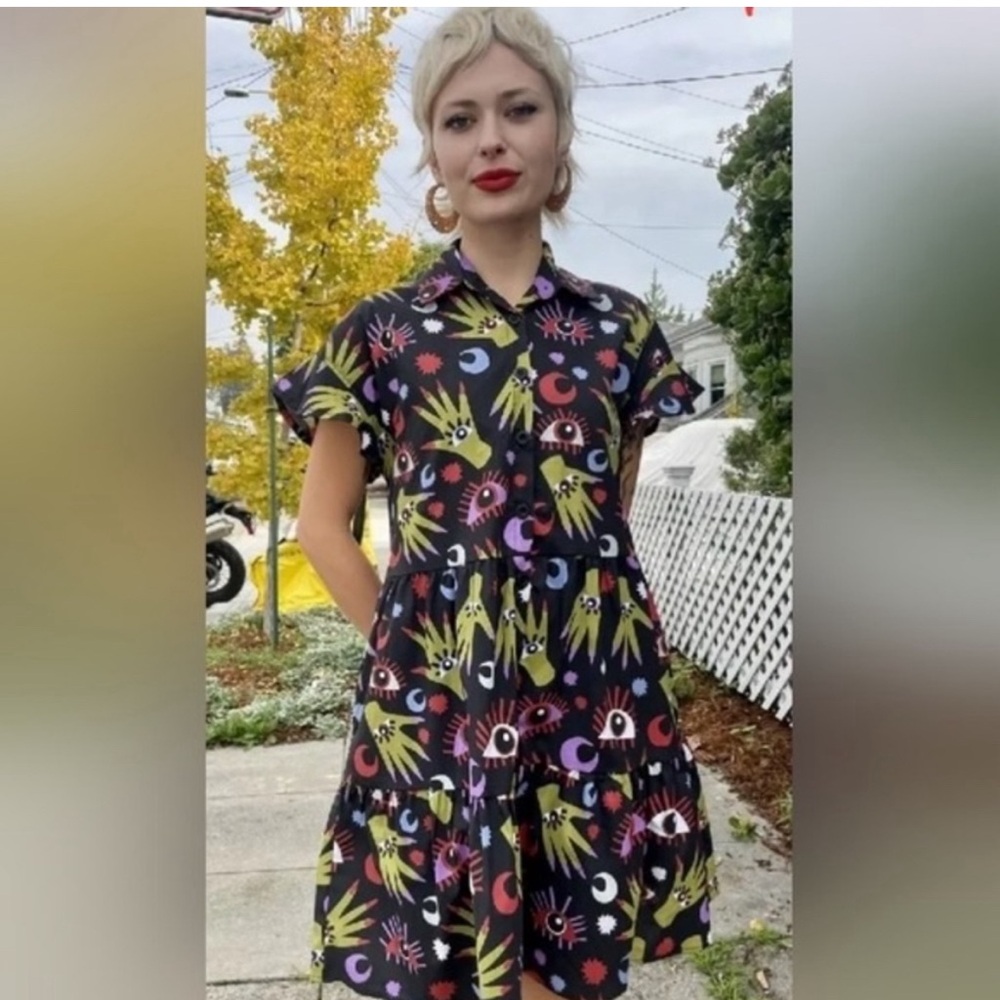 Nooworks Eloise dress in Witchy Ways